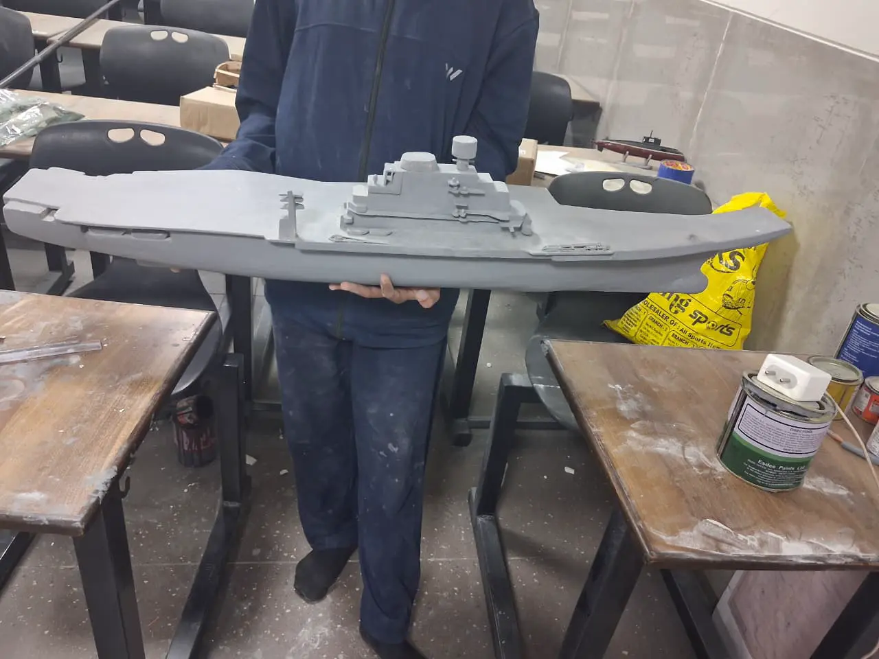 INS Vikramaditya construction 2